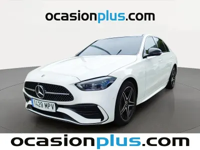 Usado Mercedes C300e AMG 313 CV (230 kW) 2024 Blanco Berlina