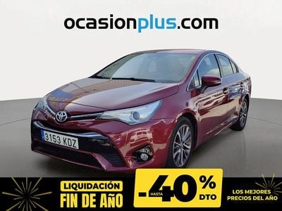 Rojo Usado 2017 Toyota Avensis Advance Berlina | 11.945 € (Precio justo)