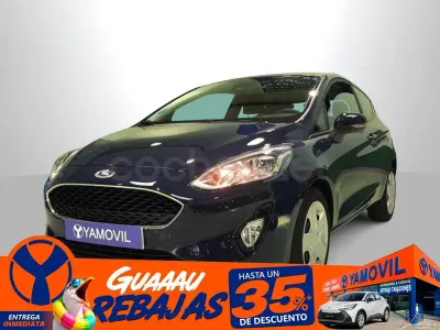 Usado Ford Fiesta Trend 75 CV (55 kW) 2020 Azul Utilitario