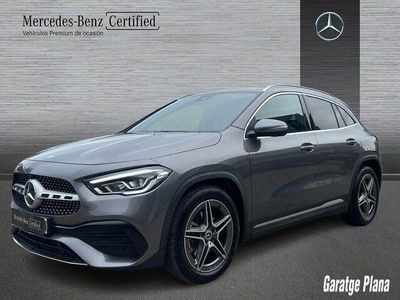 Usado Mercedes GLA200 AMG line 150 CV (110 kW) 2022 Gris montaña SUV