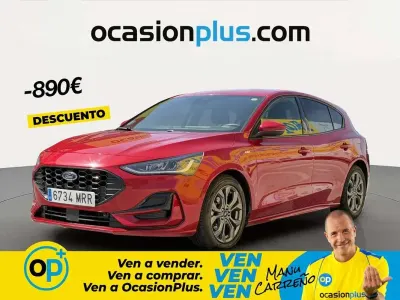Usado Ford Focus ST-Line 155 CV (114 kW) 2024 Rojo Utilitario