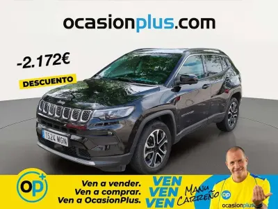 Käytetty Jeep Compass Limited 130 HP (95 kW) 2023 Musta Katumaasturi