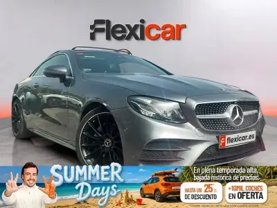 Usado Mercedes E220 194 CV (142 kW) 2019 Gris Coupe