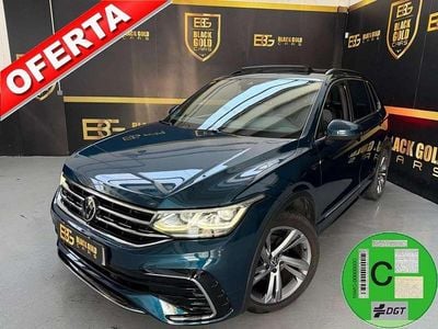 Usado VW Tiguan R-line 150 CV (110 kW) 2021 Azul SUV