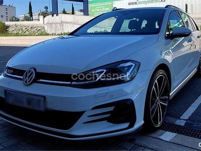 Blanco Usado 2019 VW Golf VII GTD Familiar | 23.499 € (Precio justo)