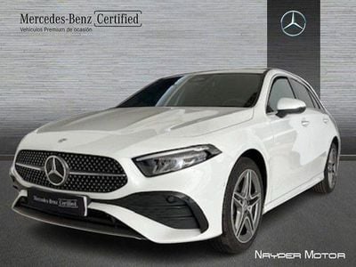Usado Mercedes A250 AMG line 218 CV (160 kW) 2024 Blanco digital