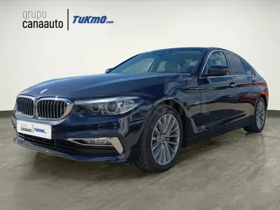 Usado BMW 520 Efficient Dynamics 190 CV (139 kW) 2017 Azul Berlina