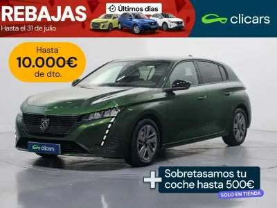 Usado Peugeot 308 Style 130 CV (95 kW) 2024 Verde Berlina