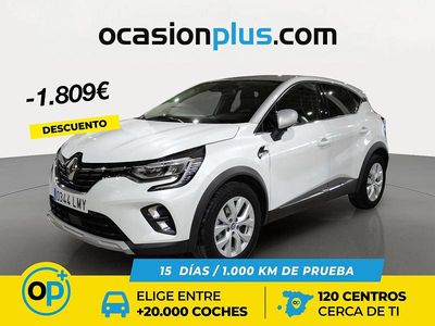 Blanco Usado 2021 Renault Captur Zen SUV | 19.900 € (Precio justo)