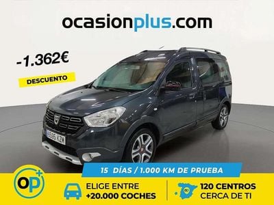Occasion Dacia Dokker 131 ch (96 kW) 2019 Gris Monospace