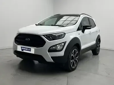 Usado Ford Ecosport Active 125 CV (91 kW) 2022 Blanco/ techo negro SUV