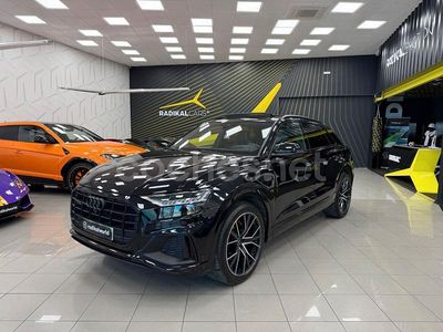 Usado Audi Q8 S-Line 286 CV (210 kW) 2021 Negro SUV