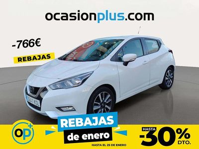 Blanco Usado 2017 Nissan Micra Acenta Berlina | 10.050 € (Precio justo)