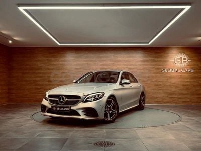 Usado Mercedes C220 194 CV (142 kW) 2019 Gris / plata Berlina