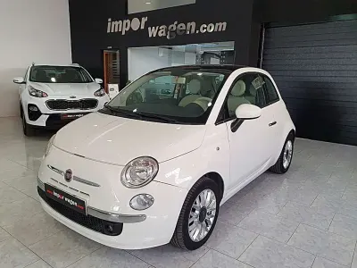Usado Fiat 500 Lounge 69 CV (50 kW) 2015 Blanco Utilitario