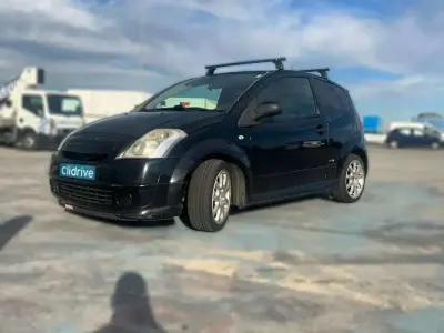 Usado Citroën C2 68 CV (50 kW) 2007 Negro Utilitario