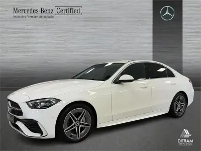Usado Mercedes C220 200 CV (147 kW) 2022 Blanco Berlina