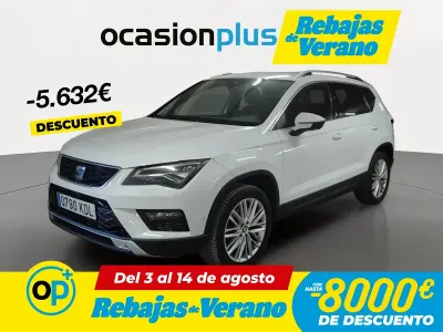 Usado Seat Ateca 4Drive 190 CV (139 kW) 2017 Blanco SUV