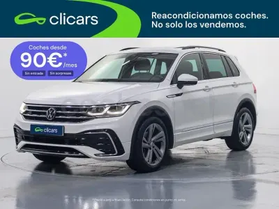 Usado VW Tiguan Allspace R-line 150 CV (110 kW) 2022 Blanco SUV