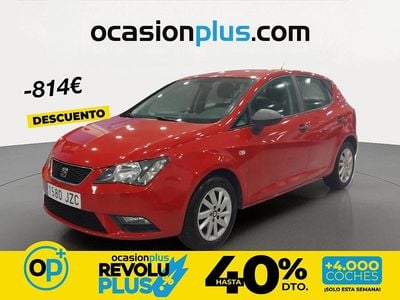 Usado Seat Ibiza Reference 75 CV (55 kW) 2017 Rojo