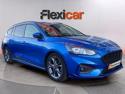 Usado Ford Focus ST-Line 150 CV (110 kW) 2019 Azul Familiar