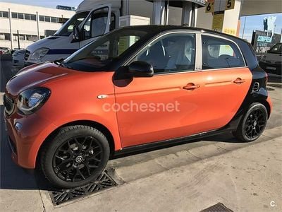 Usado Smart ForFour Passion 71 CV (52 kW) 2016 Naranja Utilitario