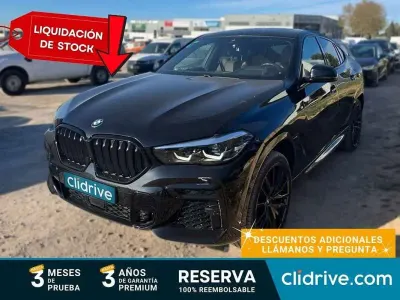 Usado BMW X6 Sport Line 286 CV (210 kW) 2022 Negro SUV