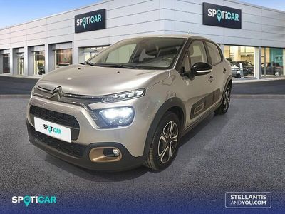 usado Citroën C3 Puretech 60kw 83cv C Series Gris