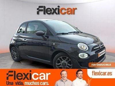 Usado Fiat 500 Club 70 CV (51 kW) 2022 Negro Berlina