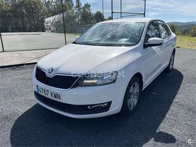 Usado Skoda Rapid Ambition 90 CV (66 kW) 2018 Blanco Utilitario