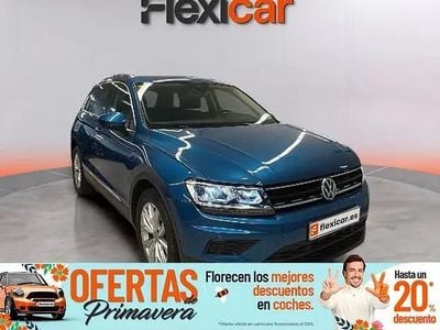 Begagnad VW Tiguan Edition 125 HK (91 kW) 2018 Blå SUV