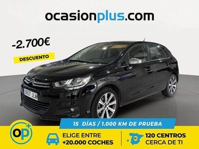 Usado Citroën C4 Feel 120 CV (88 kW) 2016 Negro Utilitario
