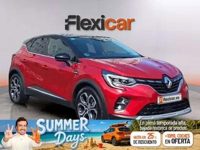 Usado Renault Captur Intens 143 CV (105 kW) 2022 Rojo SUV
