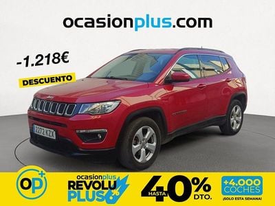 Usado Jeep Compass Longitude 120 CV (88 kW) 2019 Rojo SUV