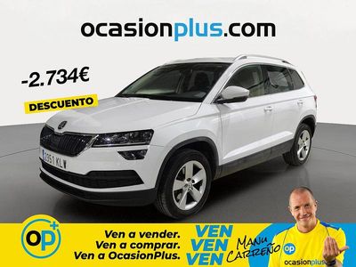 Usado Skoda Karoq Ambition 116 CV (85 kW) 2018 Blanco SUV