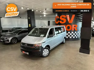 Usado VW Transporter 110 CV (80 kW) 2021 Gris Van