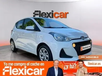 Usado Hyundai i10 66 CV (48 kW) 2019 Blanco Utilitario