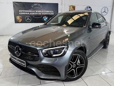 Gris / plata Usado 2021 Mercedes GLC300e Coupe | 38.900 € (Precio justo)