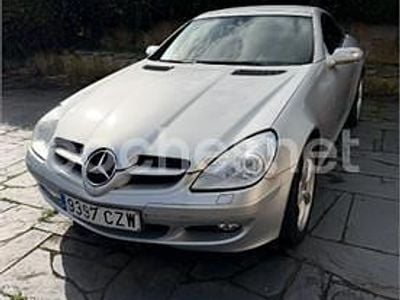 Usado Mercedes SLK350 272 CV (200 kW) 2004 Gris / plata Descapotable
