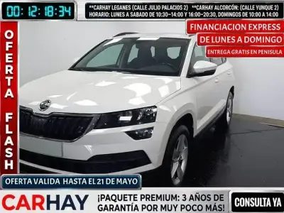 Usado Skoda Karoq Ambition 150 HP (110 kW) 2021 Branco SUV