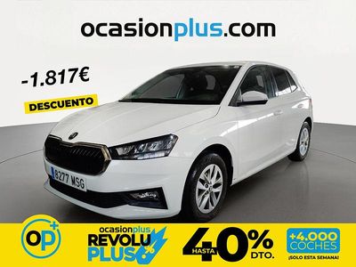 Usado Skoda Fabia Selection 95 CV (69 kW) 2024 Blanco Utilitario