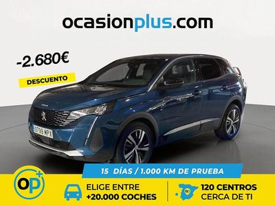 Azul Usado 2024 Peugeot 3008 Allure SUV | 18.490 € (Precio justo)