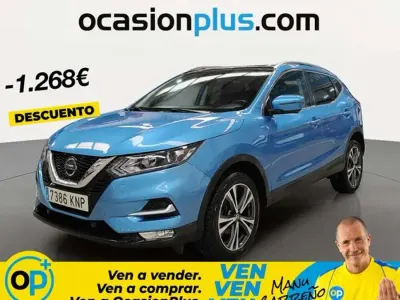 Usado Nissan Qashqai N-Connecta 116 CV (85 kW) 2018 Azul SUV