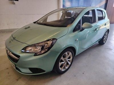 Usado Opel Corsa Selective 90 CV (66 kW) 2015 Azul Utilitario