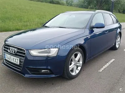 Usado Audi A4 150 CV (110 kW) 2015 Azul Familiar