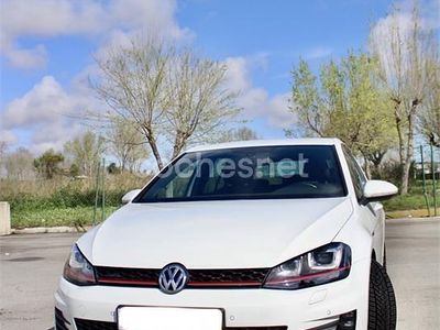 Usado VW Golf VII GTI 220 CV (161 kW) 2014 Blanco Berlina