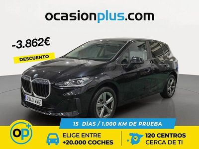Negro Usado 2024 BMW 218 Active Tourer Monovolumen | 28.190 € (Un poco caro)