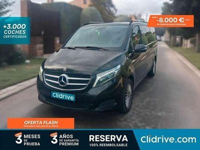 Usado Mercedes V250 Avantgarde 204 CV (150 kW) 2018 Negro Monovolumen