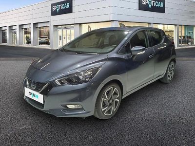 Usado Nissan Micra Acenta 92 CV (67 kW) 2022 Gris Utilitario