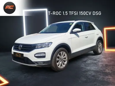 Usado VW T-Roc Advance 150 CV (110 kW) 2021 Blanco SUV